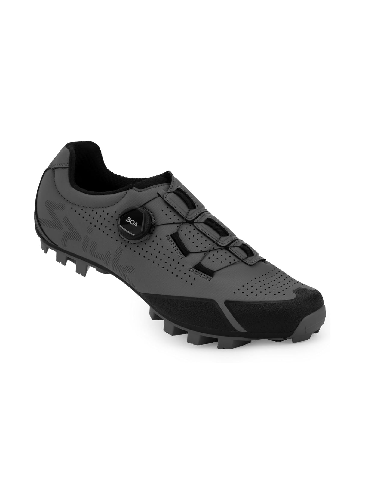 Spiuk LOMA MTB Zapatilla, Adultos Unisex, Gris, T.42