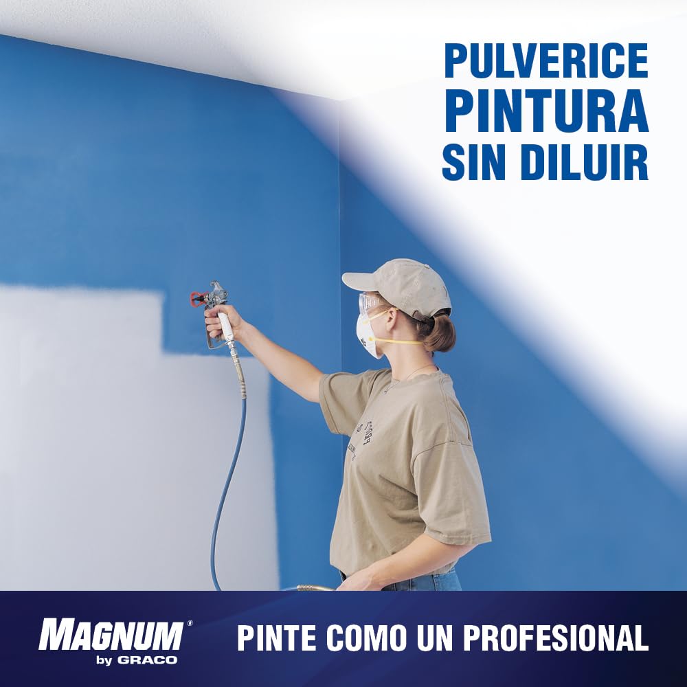 Magnum by Graco 17C243 Pulverizador de Pintura airless A20 Plus, Uso doméstico (caudal de 0,9 l/min, máx. presión 207 Bar)