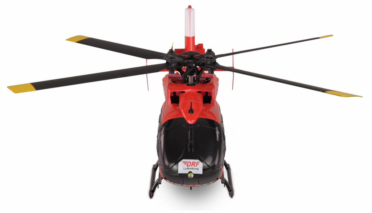 Amewi AFX-135 DRF Helicóptero 4 Canales 6G RTF Rojo y Blanco RC Control Remoto