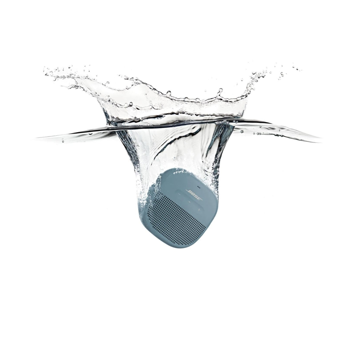 Bose Altavoz Bluetooth SoundLink Micro Sumergible, pequeño con Micro, Azul pétreo