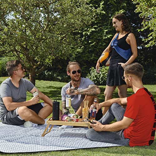 Hama | Altavoz Bluetooth Twin 3.0 (Altavoz Inalámbrico, Gran Potencia, Resistente al Agua IP67, Se Puede Dividir en 2 Altavoces Individuales) Color Negro