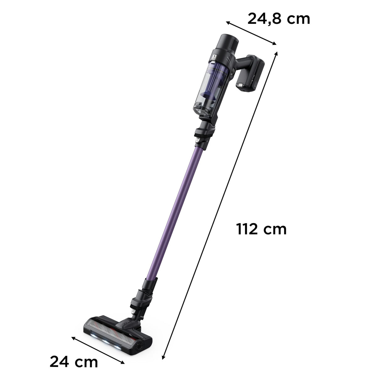 Rowenta X-Pert 7.60, aspiradora escoba sin cable, potente, muy ligera, batería de larga duración, RH6A31WO
