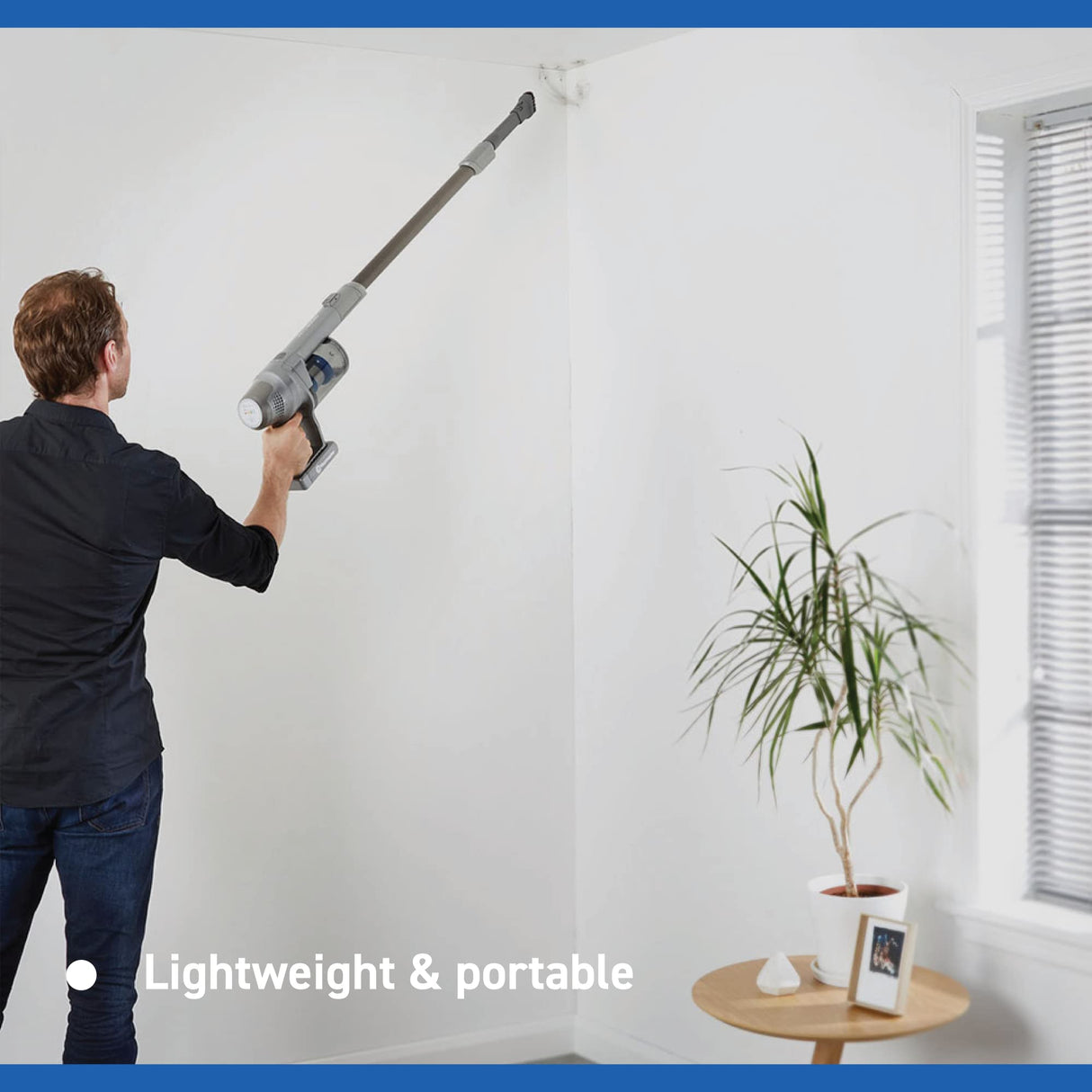 Vacmaster Orson Lite - Aspiradora Escoba sin Cable, Aspiradora de Mano sin Cable, 8Kpa/24V, Aspiradora Vertical Inalámbrica, LED Cepillo Electrico, 3 in 1, hasta 40 min, Aspiradora Escoba Hogar