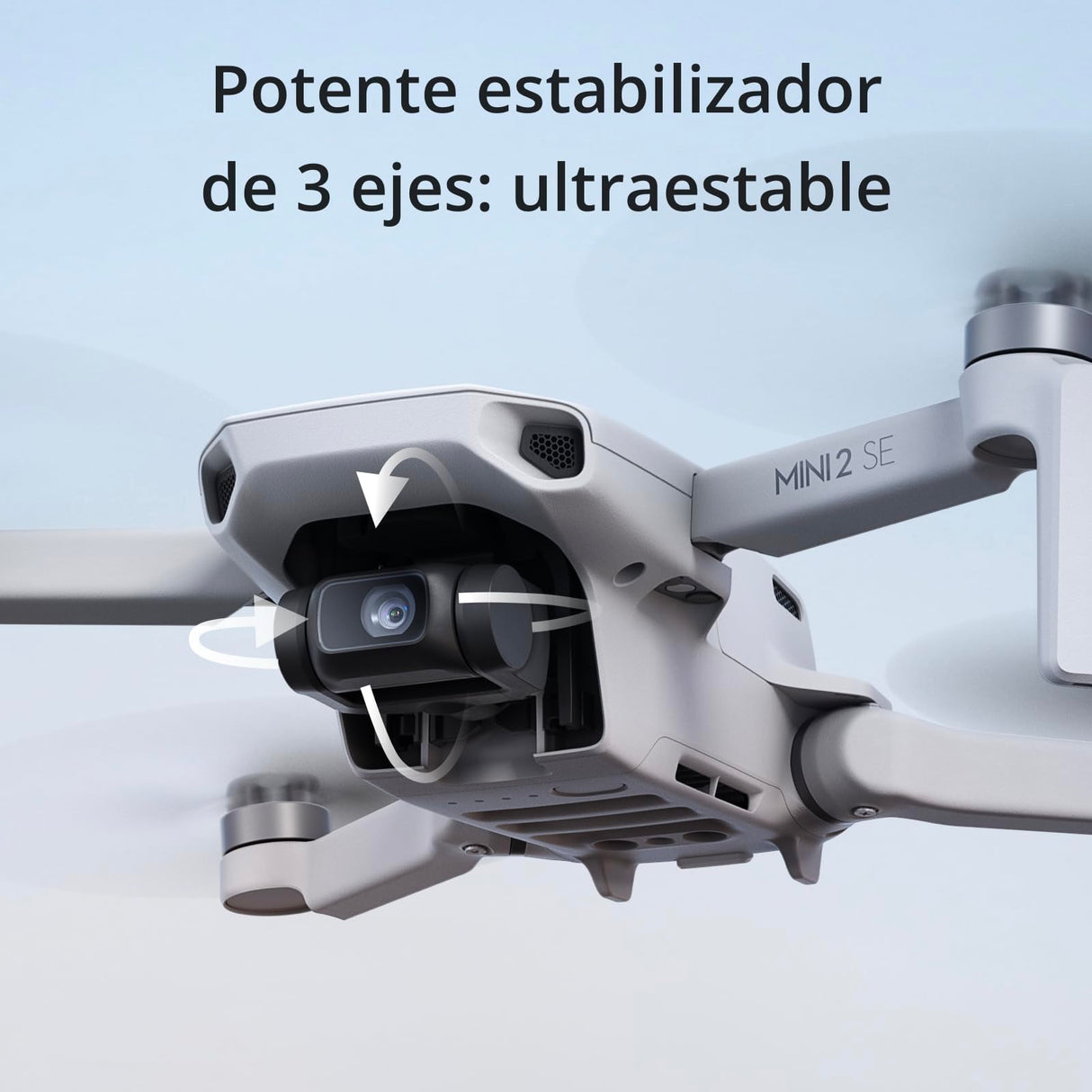 DJI Pack Mini 2 SE Vuela Más, dron con cámara ligero y plegable, vídeo 2.7K, modos inteligentes, transmisión de vídeo a 10 km, 31 min de vuelo, menos de 249 g, fácil de usar, baterías adicionales