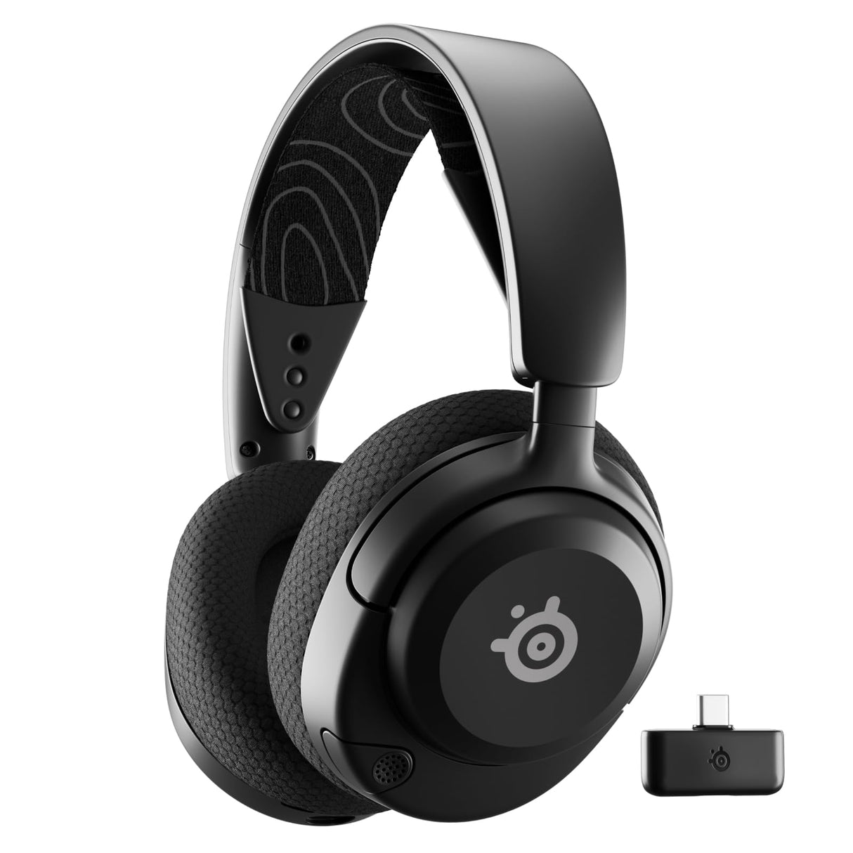 SteelSeries Arctis Nova 5 Cascos gaming inalámbricos PC, PS5, Switch 2, móvil - Controladores magnéticos de neodimio - Más de 100 preajustes de audio - Batería de 60h - 2,4 GHz o BT - Micro Gen2.X