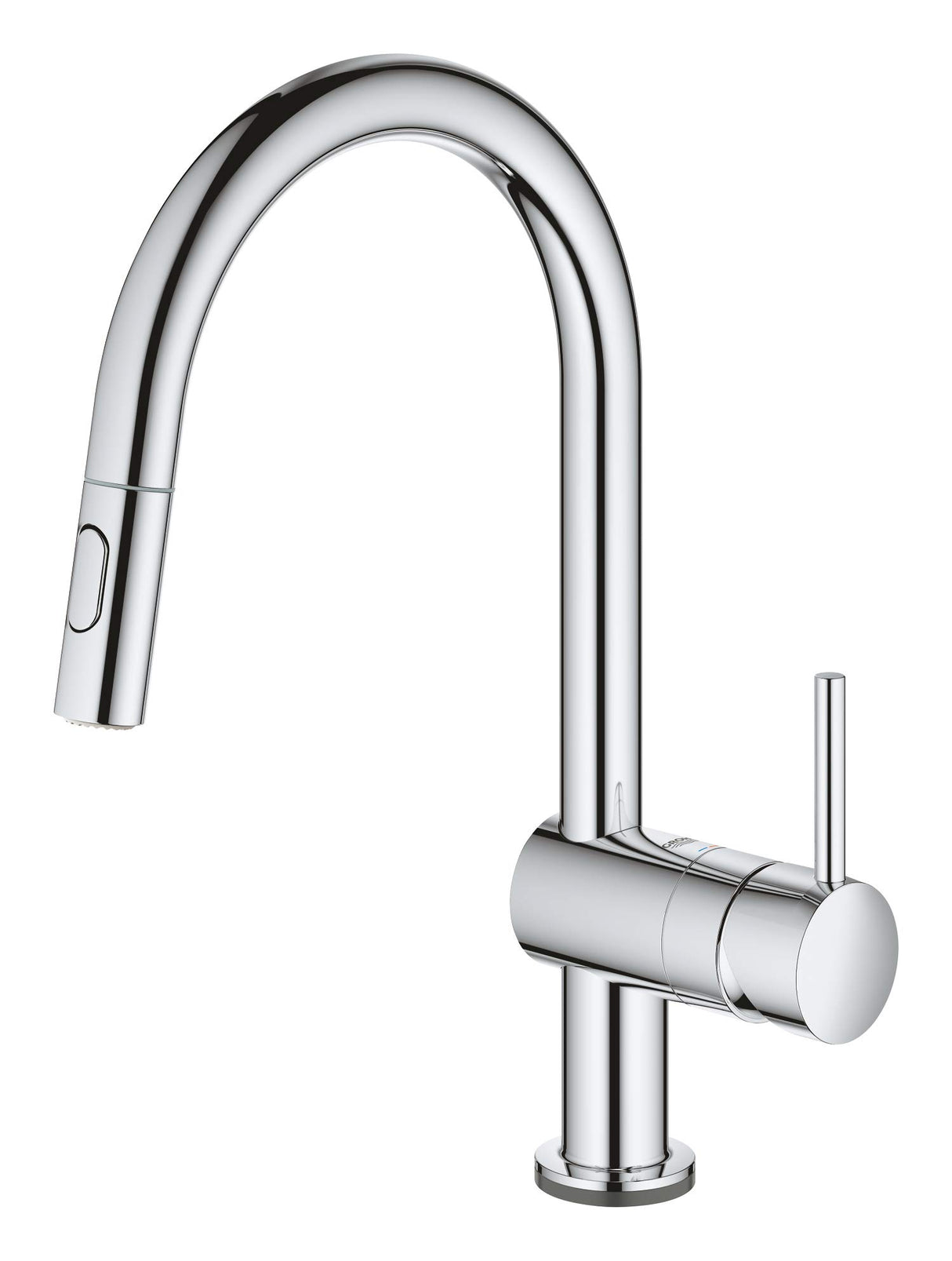 GROHE Minta Touch Quickfix - Grifo de fregadero electrónico, caño en C, cromo, ref. 31358002