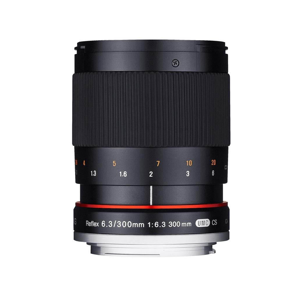 Samyang 300mm F6.3 réflex de Lente para conectar Olympus 4/3