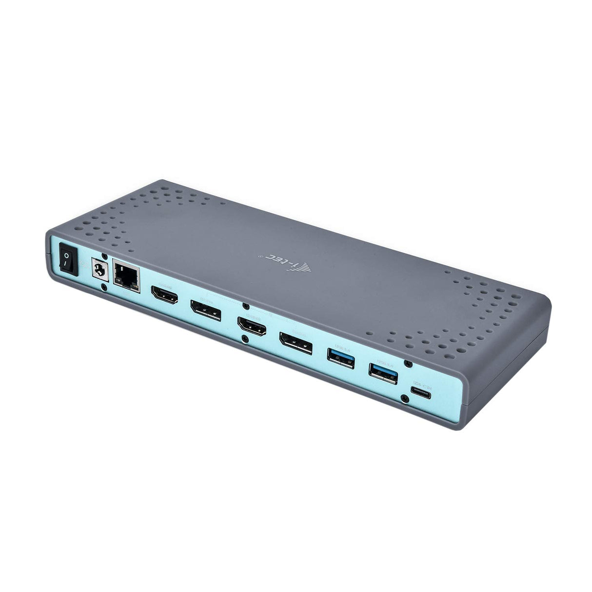 I-Tec USB 3.0/USB-C 5K Universal Dual Docking Station 2X 4K 60Hz Video 2X HDMI 1x Ethernet 6X USB 3.0 Windows Mac OS Linux Android Compatible con Thunderbolt 3, gris