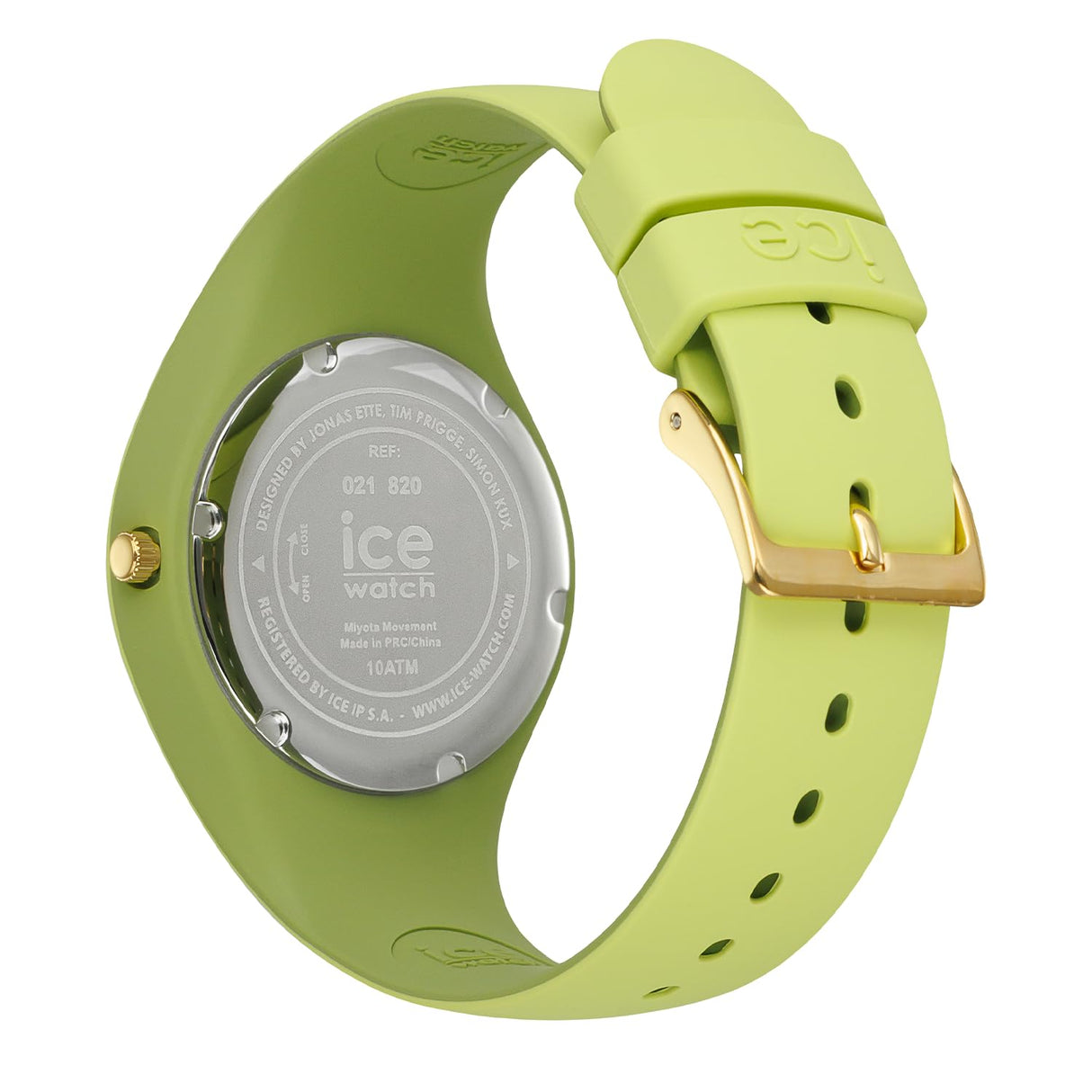 Ice-Watch - ICE duo chic Lime - Reloj verde para Mujer con Correa de polyamide - 021820 (Small +)