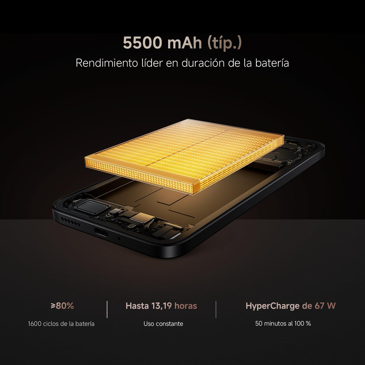 XIAOMI 15T - Smartphone de 12+256GB, Lente óptica Leica Summilux, MediaTek Dimensity 8400-Ultra, Pantalla Eye Care de 6,83" 120 Hz, HyperCharge de 67W, Cargador no Incluido, Negro (Versión ES)