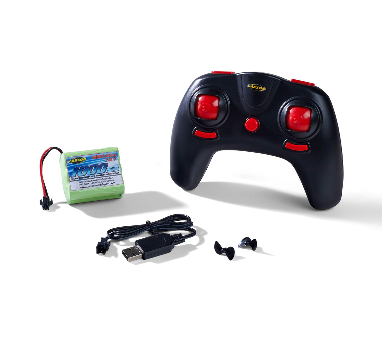 Carson 500108051 Barco RC 2.4G 100% RTR - Barco teledirigido para niños y Adultos, Incluye Mando a Distancia