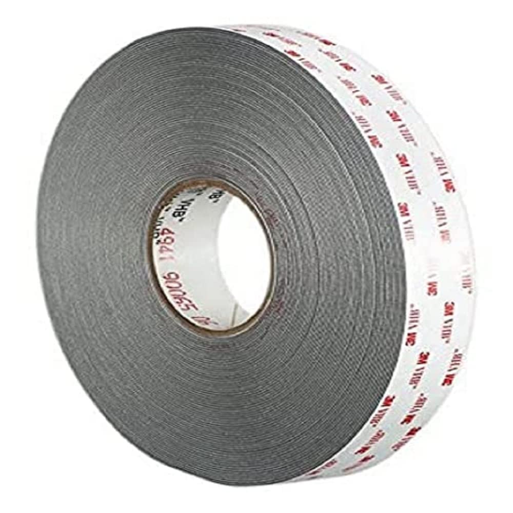 3M VHB Cinta Adhesiva, 4941 P, 9 mm x 33 m, 1,1 mm, 8 unidades, Gris
