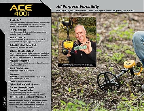 Garrett ACE 400i - Detector de metales