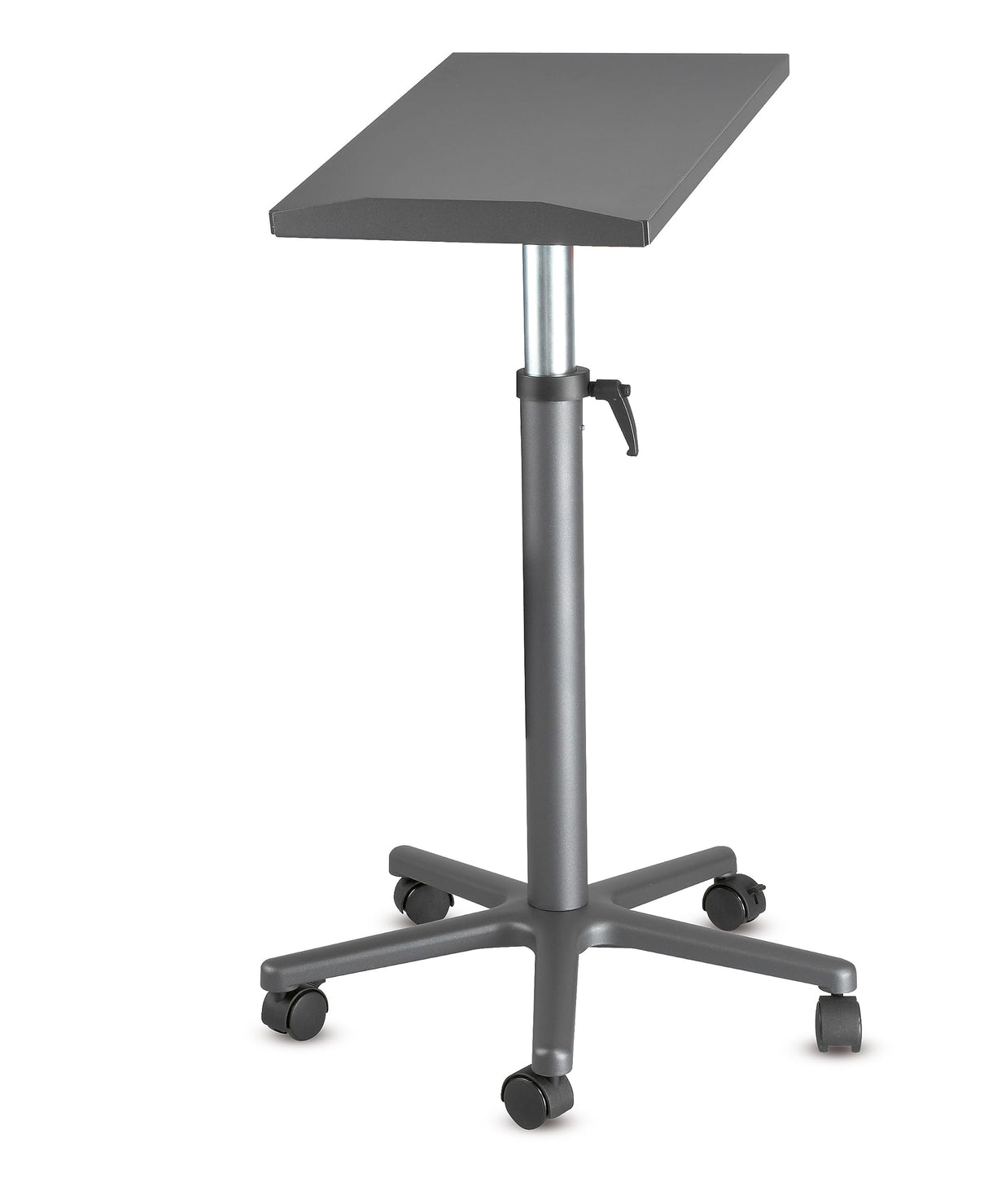 MAUL MAULpro-Mesa de proyección (35 x 50 cm, Capacidad de Carga de 30 K, Altura Regulable, inclinable, Fabricado en Alemania, Color Antracita 9332989, Rollen