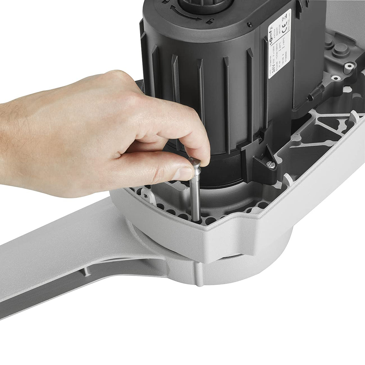 Somfy 1241430 - Lockyvia, Motor para Cancela Batiente, para Puertas Batientes De 3,6M2 por Hoja, Incluye Mandos Y Accesorios
