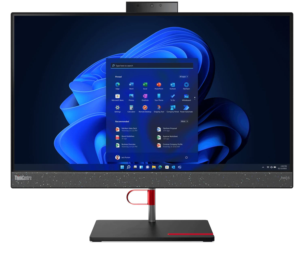 Lenovo ThinkCentre Neo50a Gen3 23,8" i5-12500H 16GB 512SSD W10P