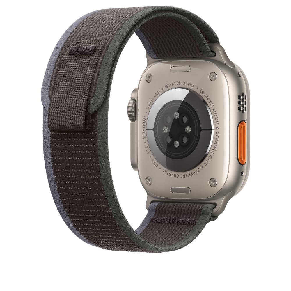 Apple Watch Band - Trail Loop - 49 mm - Azul/negro - Talla S/M