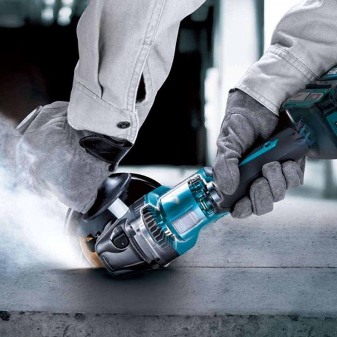 Makita GA023GZ amoladora angular sin escobillas, 40 V (sin batería, sin cargador)