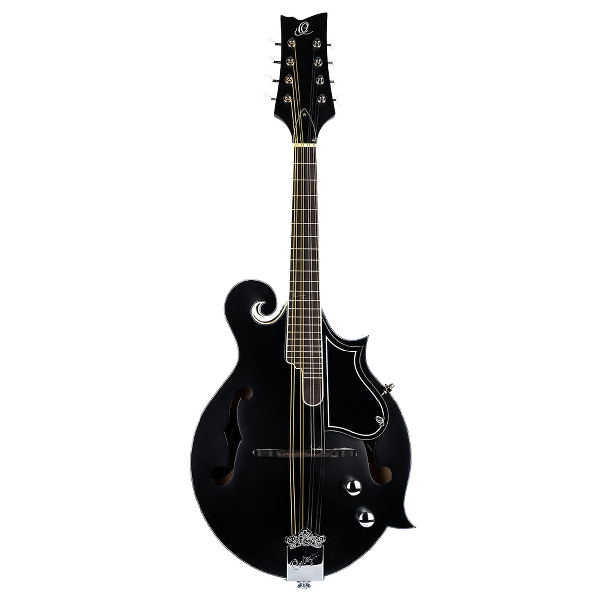 ORTEGA Mandolin F-Style Series Incluye funda BK Negro RMFE40SBK