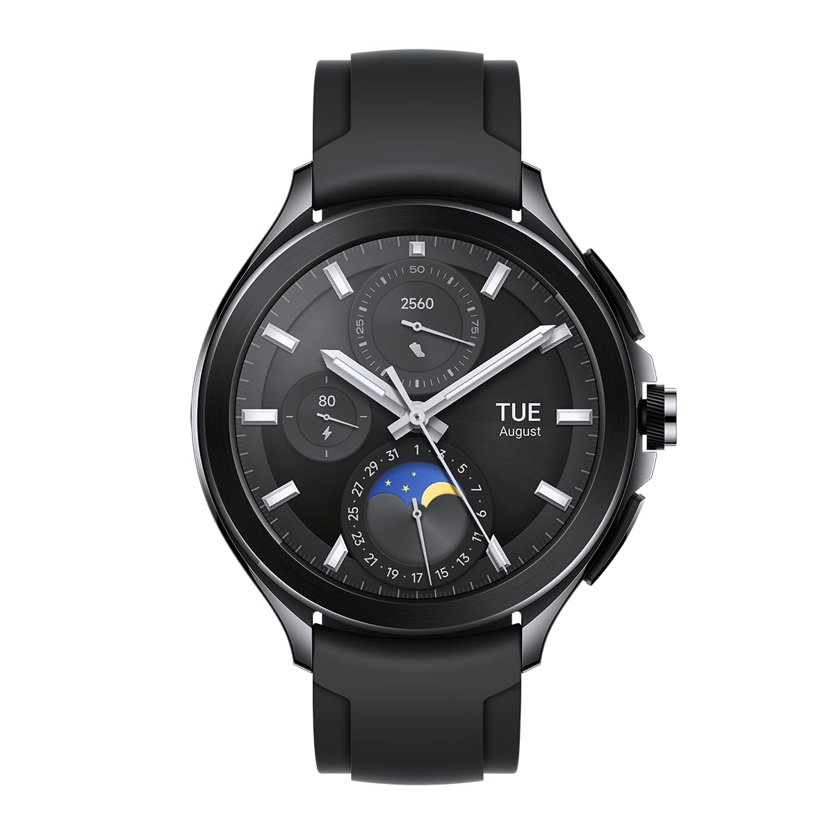 XIAOMI Watch 2 Pro - 4G LTE Black Case con Correa Negra Fluororubber