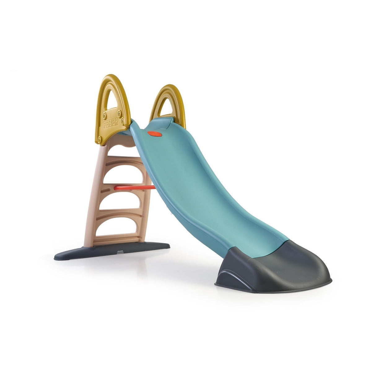 FEBER Mega Casual Water Slide, Tobogán para Jardín para Usar con Agua, Conecta una Manguera Externa, Escaleras Antideslizantes, Colores Resistentes, Fácil Montaje, +1 año, Famosa (FEL11000)