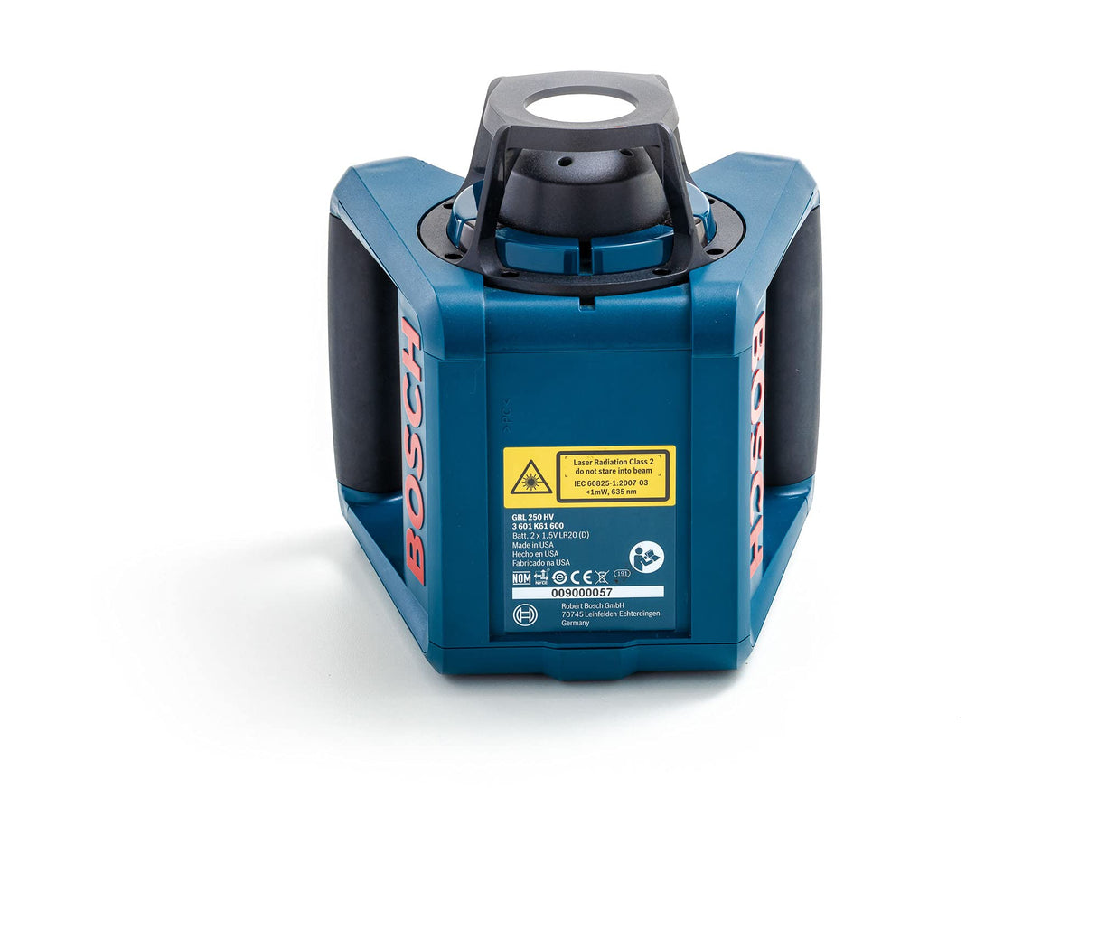 Bosch GRL 250 HV Professional - Nivelador láser (60 h, 1.8 kg) Azul