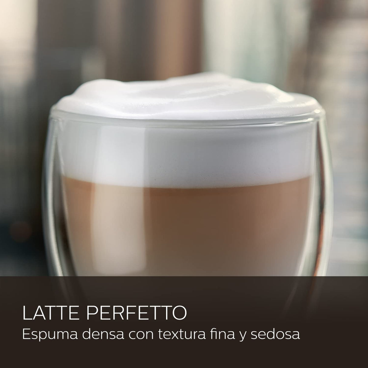 Saeco GranAroma Cafetera Superautomática - 14 Variedades de Café, Pantalla en Color Intuitiva, 4 Perfiles de Usuario, Molinillo de Cerámica (SM6580/10)