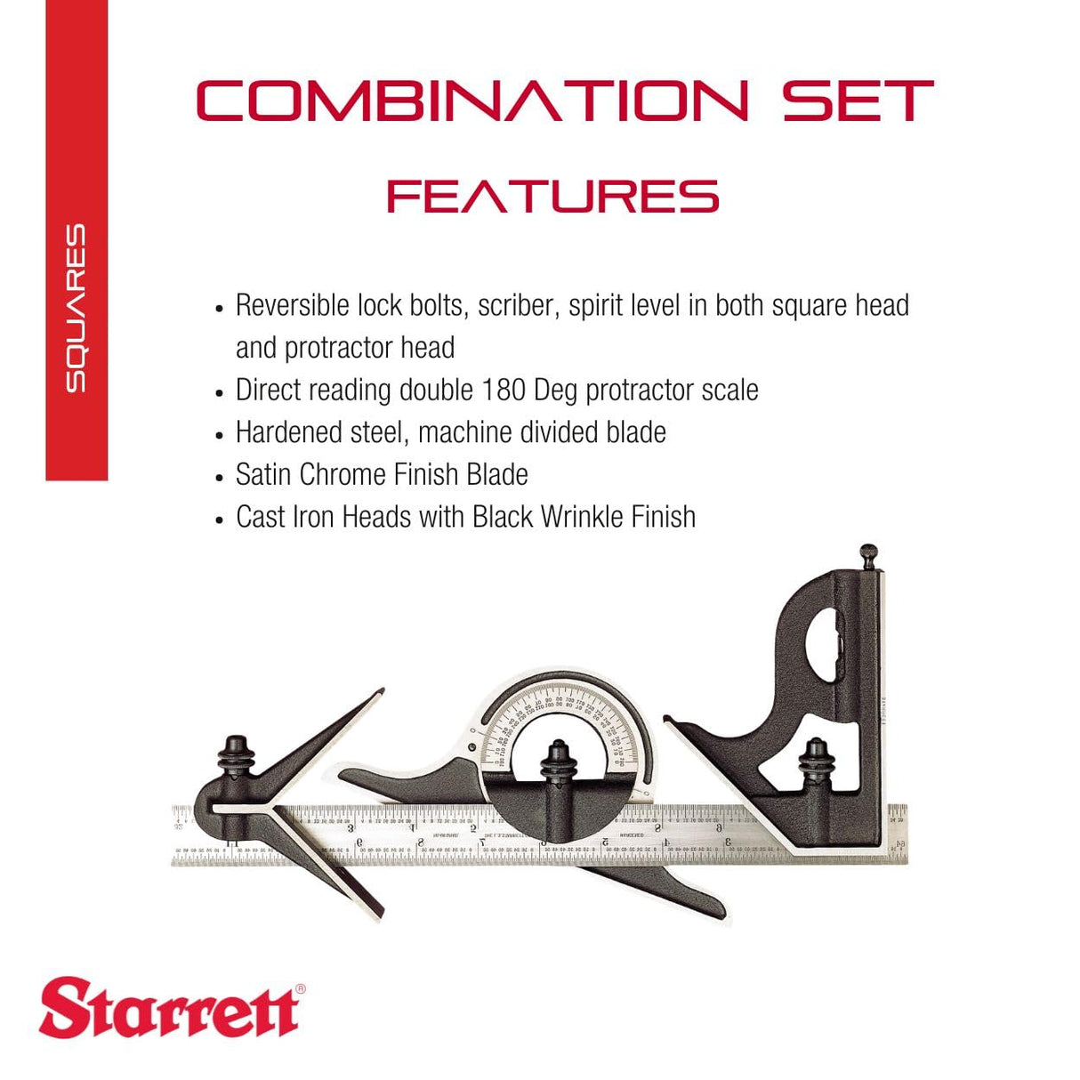 Starrett 435M-300 - Regla (metal, 300 mm)