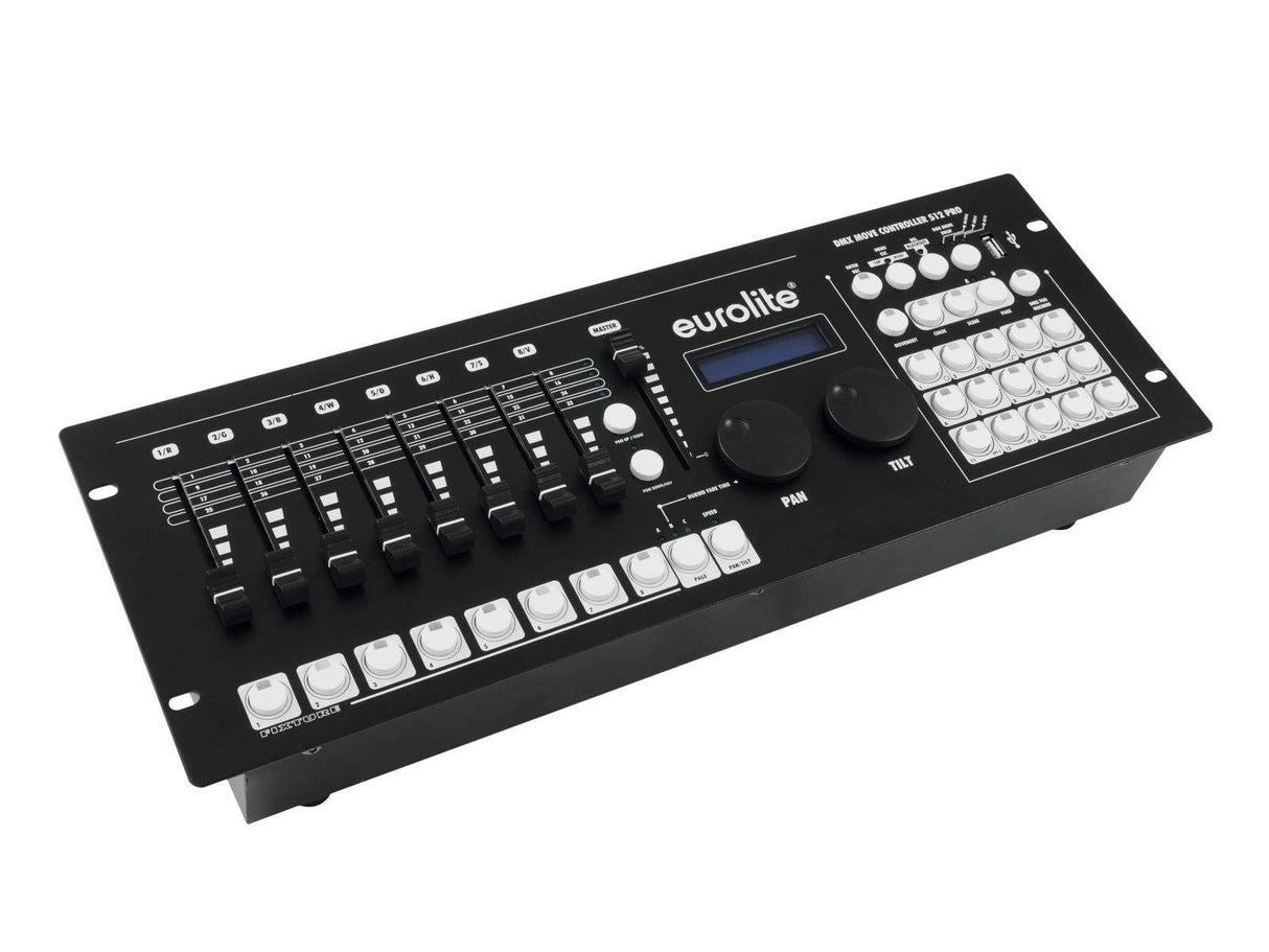 Eurolite DMX Move Control 512 Pro - Controlador DMX con generador de Efectos dinámico