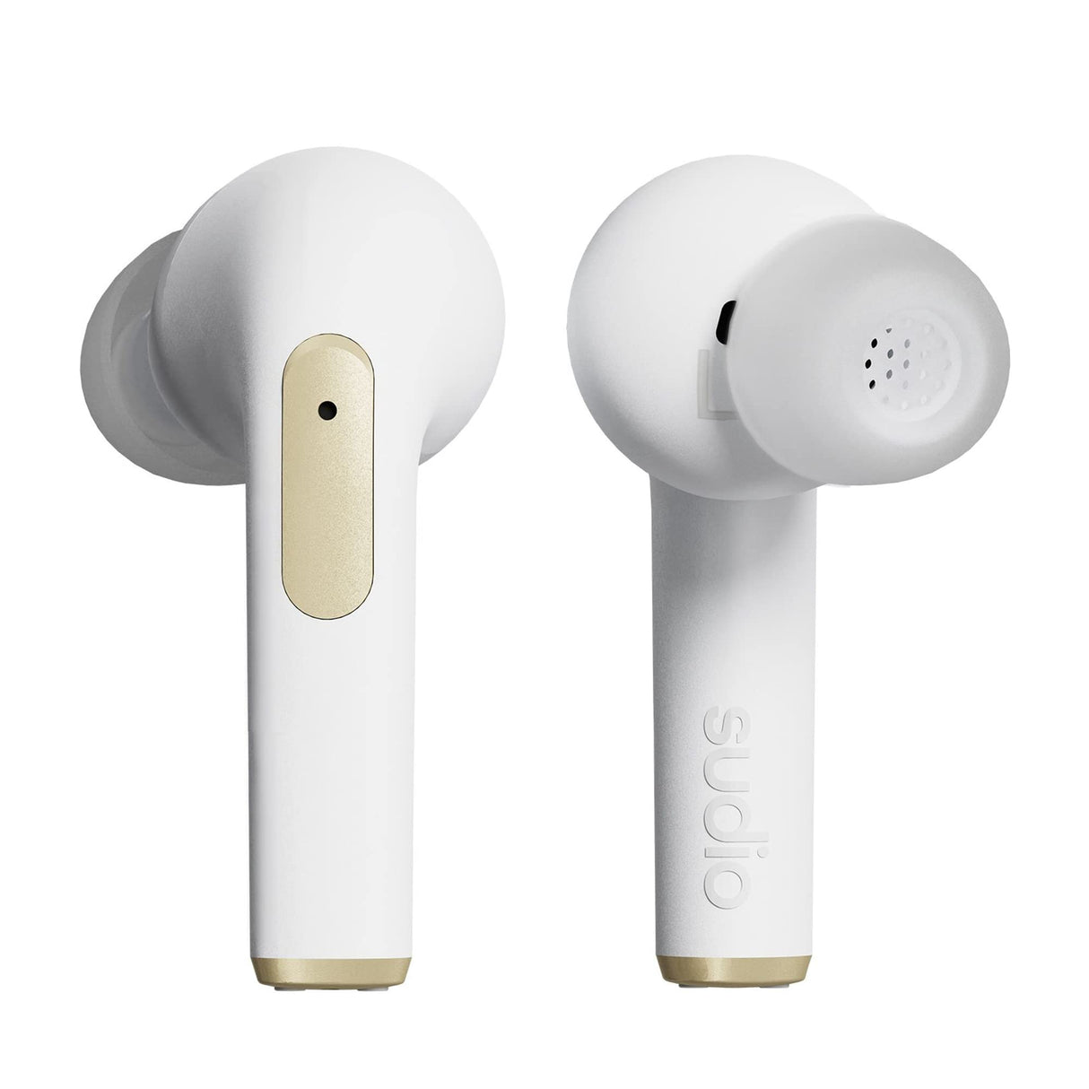 Sudio N2 Pro - Auriculares intraurales Bluetooth con ANC, conexión multipunto, IPX4 Resistente, Carga USB-C e inalámbrica, micrófono, Tiempo de reproducción de 30 Horas con Funda de Carga (Blanco)