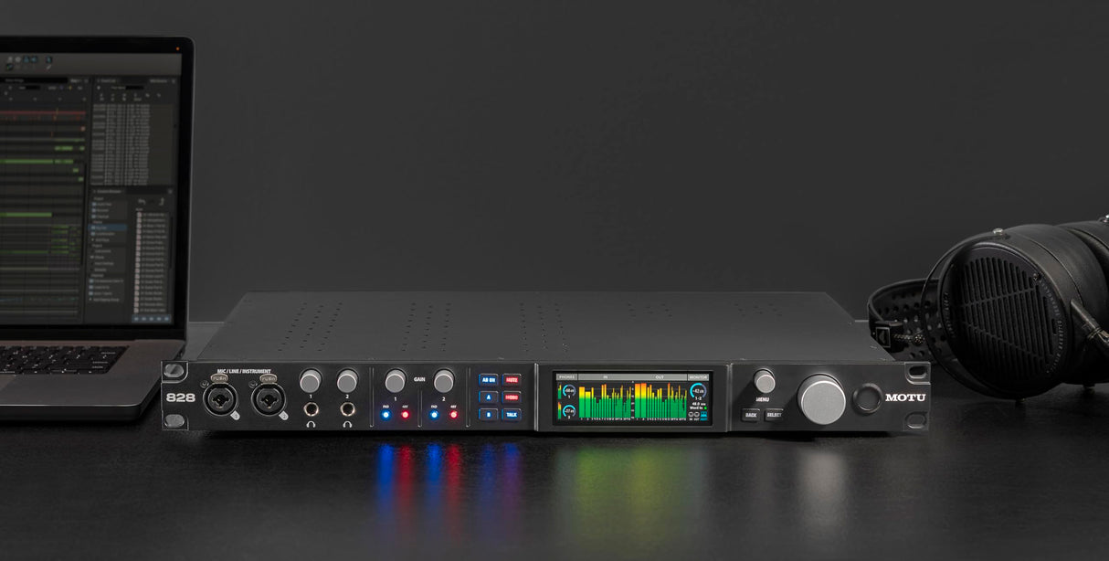 MOTU 828 (2024) 28 x 32 USB 3.1 Audiointerface - Interfaz de audio USB