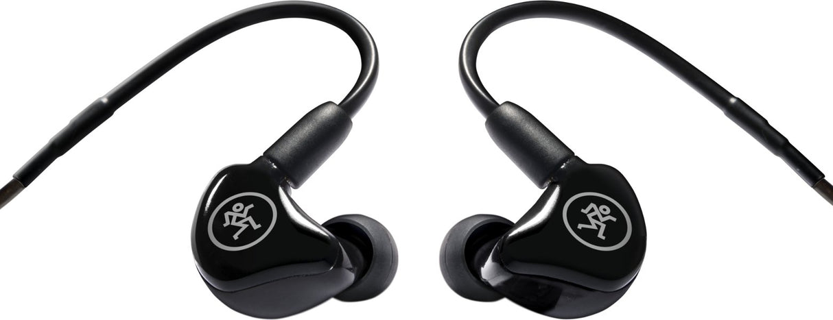 MACKIE MP-120 monitores intraurales (IEM) con aislamiento acústico y conectores MMCX giratorios