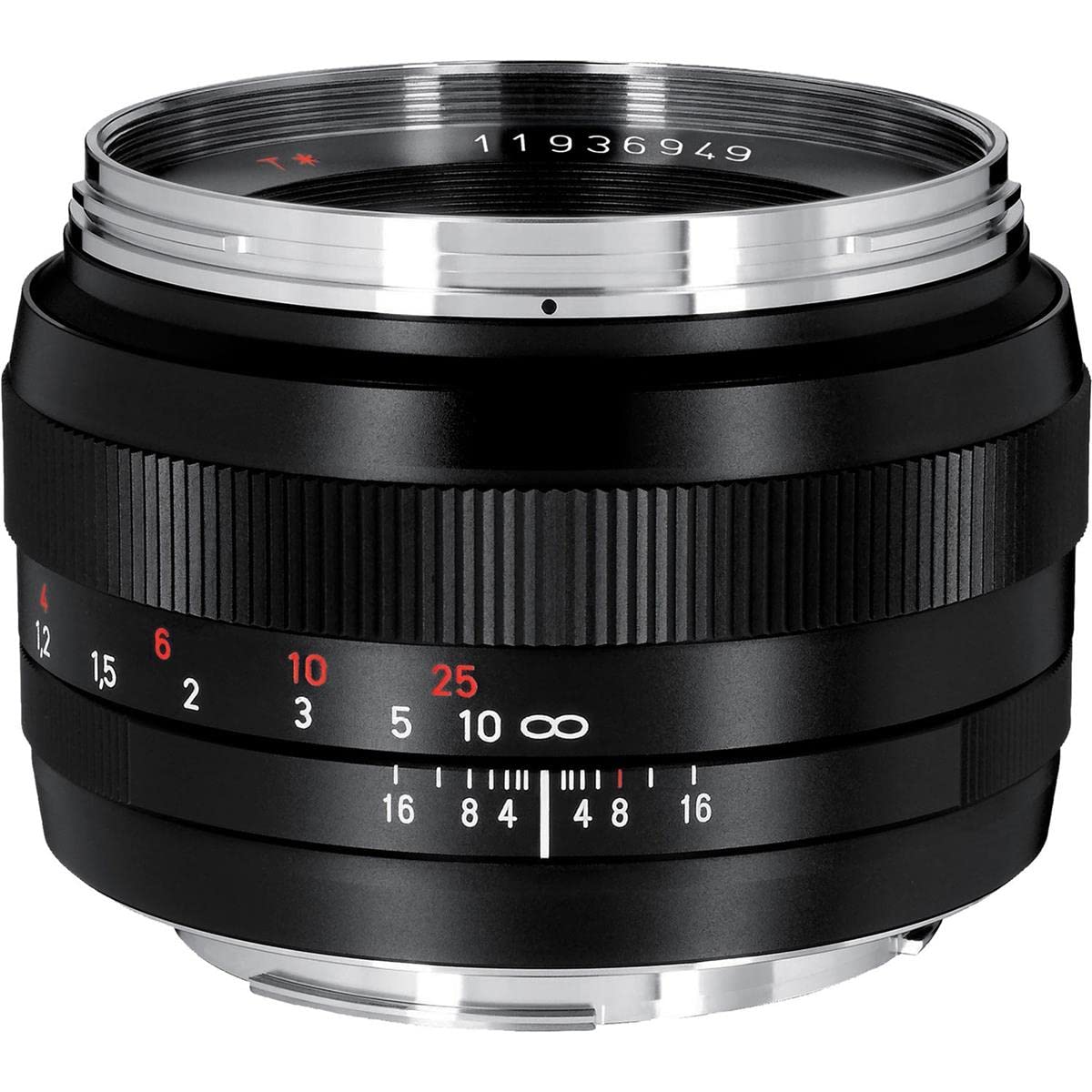 Carl Zeiss 1677-817 - Objetivo para Canon (Distancia Focal Fija 50mm, Apertura f/1.4, Incluye Parasol), Negro