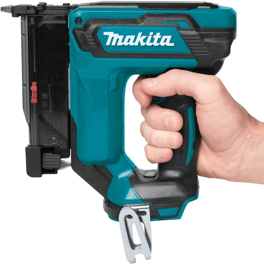 Makita - Clavadora inalámbrica de iones de litio con clavos de 3,49 cm, calibre 23, sin accesorios (XTP02Z 18V LXT)
