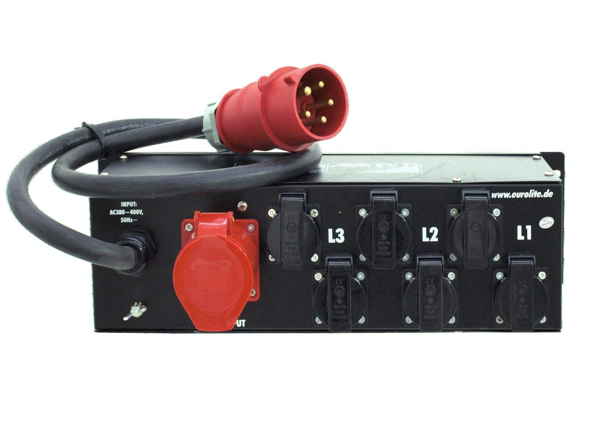 Eurolite SBM 32 19 pollici distributore di potenza 32A
