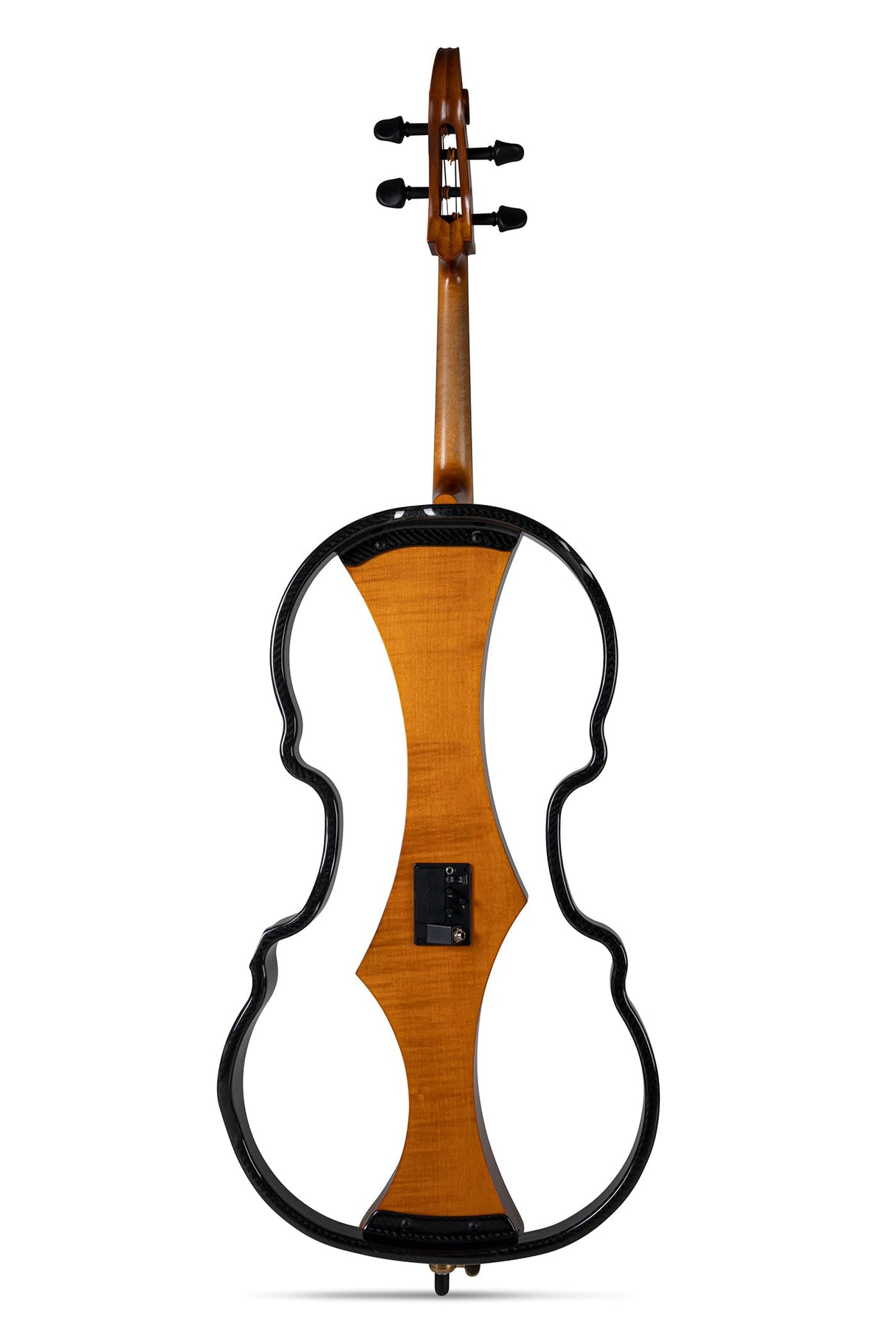GEWA E-Cello, violonchelo electrónico, Novita 3.0 dorado-marrón 4/4 Made in Germany