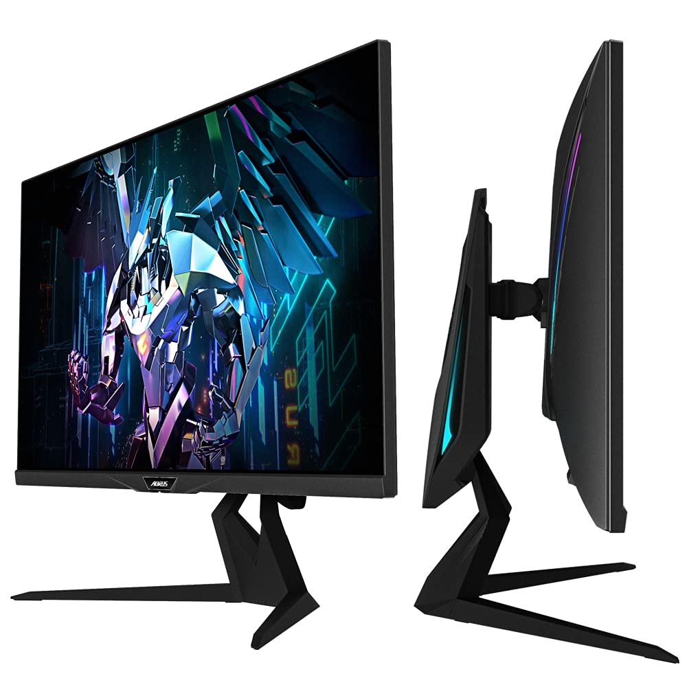 GIGABYTE FI32Q X EK Monitor de Juegos UHD de 32” - 2560 x 1440 (QHD), 240Hz, 1ms, 400 CD/m², FreeSync Premium Pro, DisplayHDR600, HDMI 2.1, DisplayPort 1.4