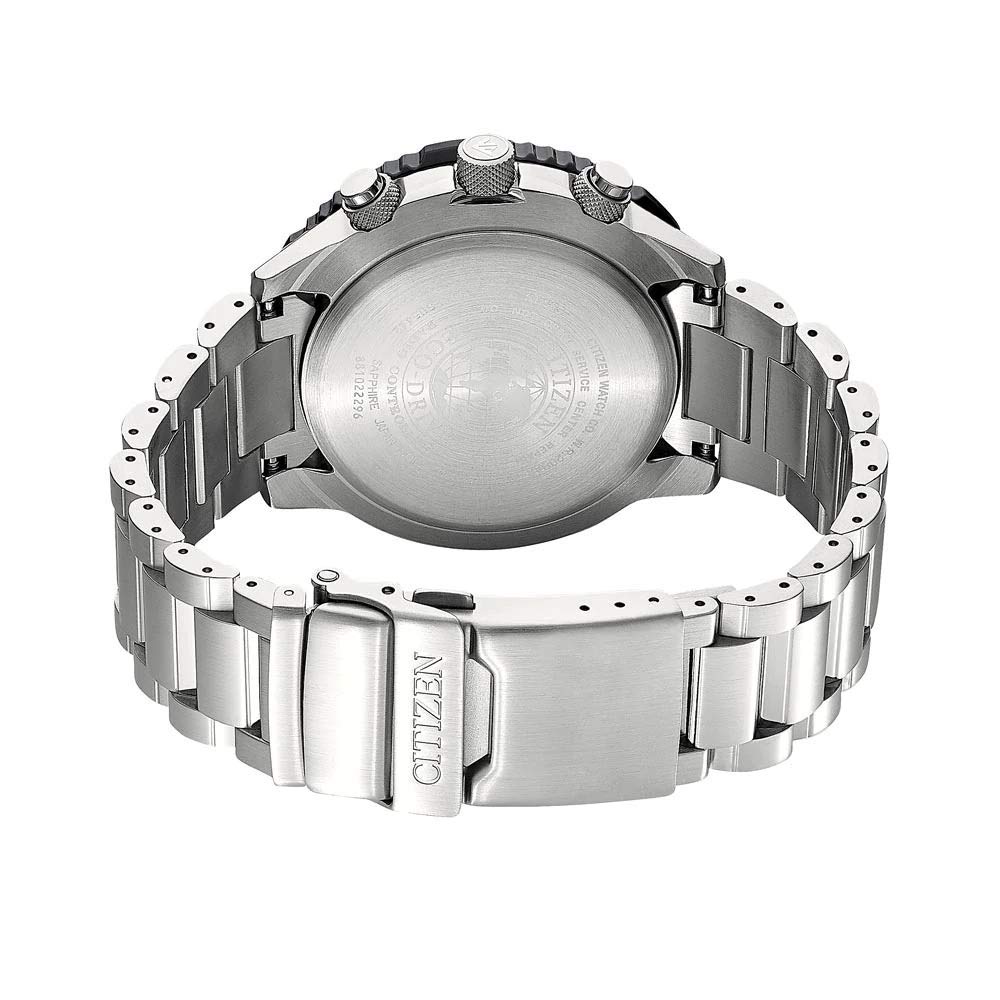 Citizen Reloj Cronógrafo para de los Hombres de Eco-Drive con Correa en Acero Inoxidable CB5001-57E