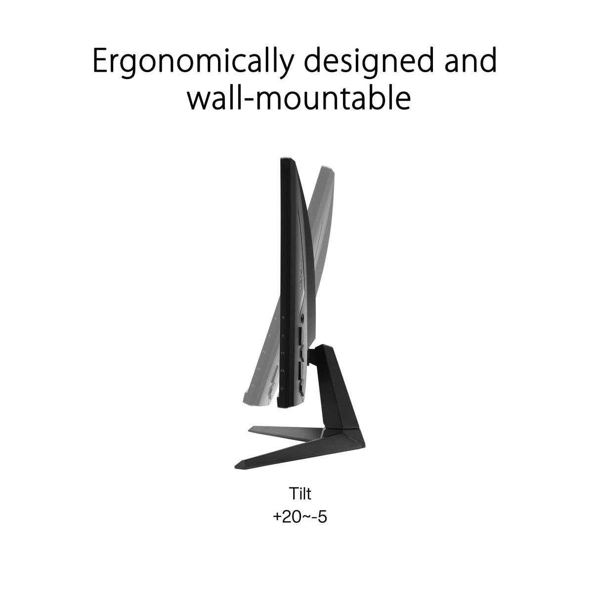 ASUS TUF Gaming VG27AQA1A - Monitor de 27" WQHD (2560x1440), Overclock 170Hz (por encima de 144Hz), Extreme Low Motion Blur, Freesync Premium, 1ms (MPRT), Shadow Boost, HDR, DisplayWidget Lite