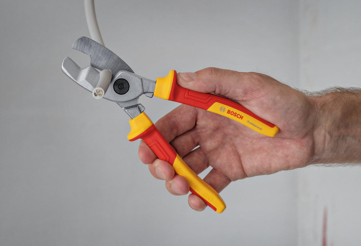 Bosch Professional juego mixto de herramientas manuales de 37 piezas (incl. 21 herramientas manuales VDE y 16 herramientas manuales adicionales, cómodas y ergonómicas, en L-BOXX)