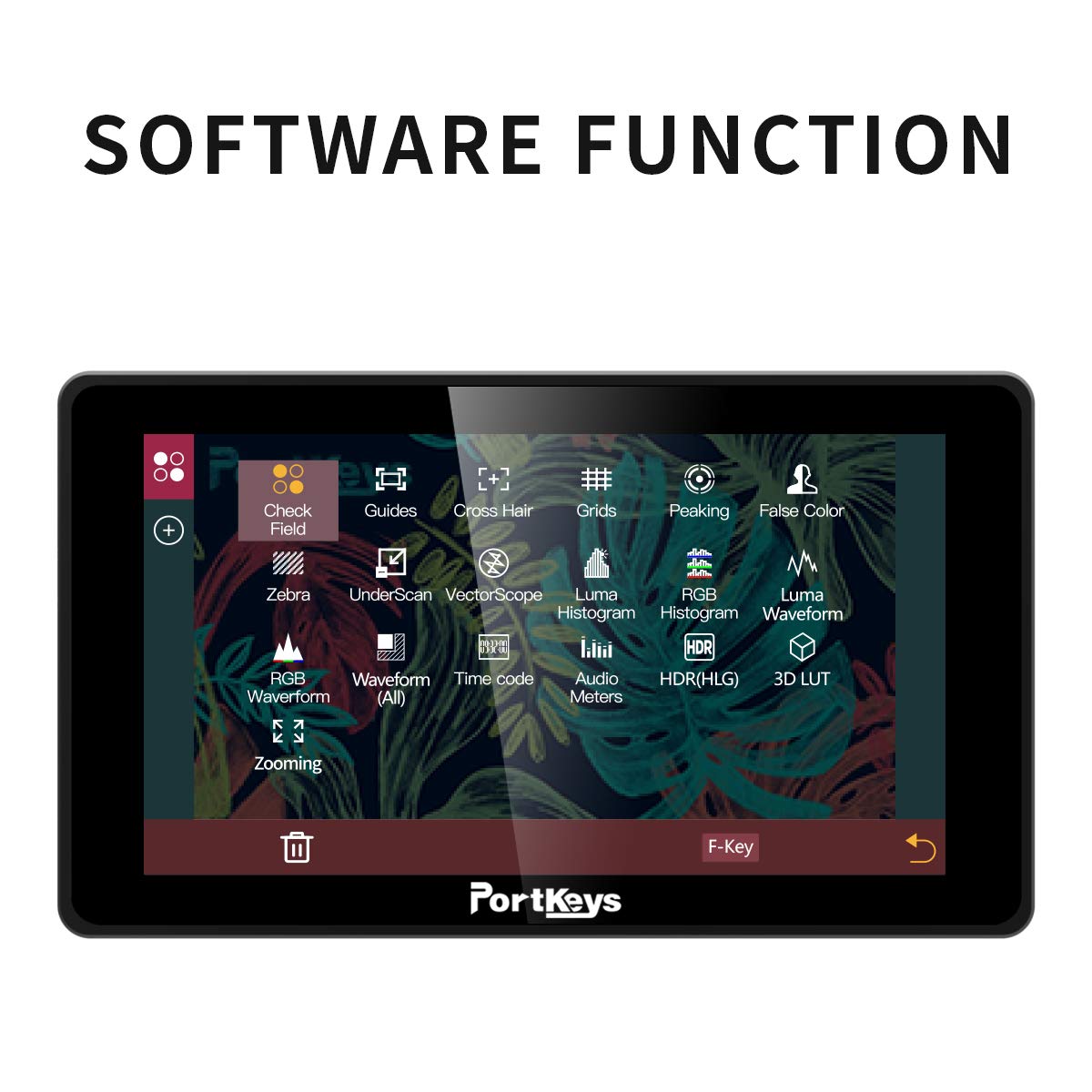 Portkeys BM5 III 5.5" Touch Screen Monitor 2200 Nits with 3D Luts