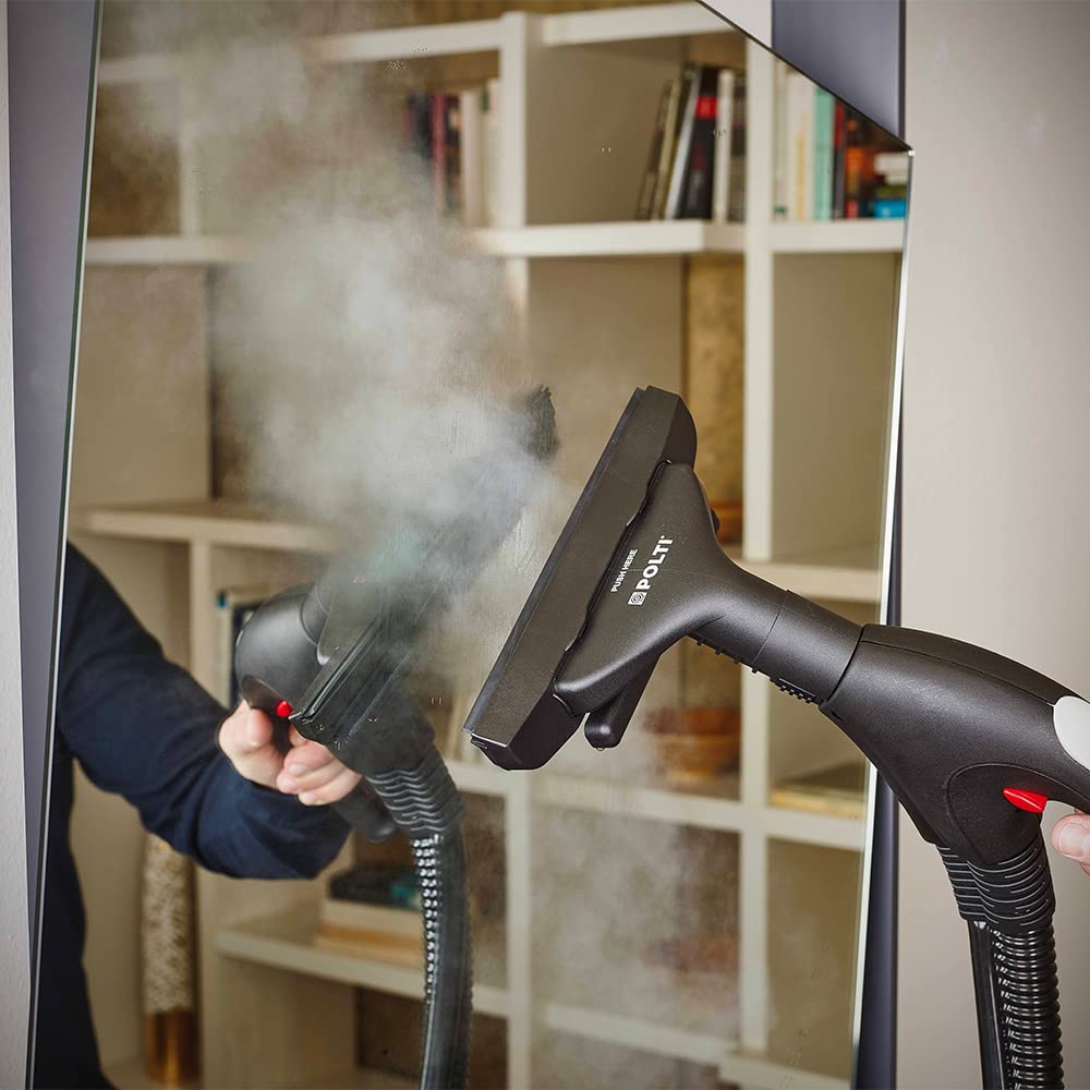 Polti Vaporetto Lecoaspira FAV30, Limpiador a Vapor y Aspirador con Filtro de Agua, Doble Función, Potencia Total 2450 W, Presión Máxima de la Caldera 4 Bar, Tapón de Seguridad, Blanco