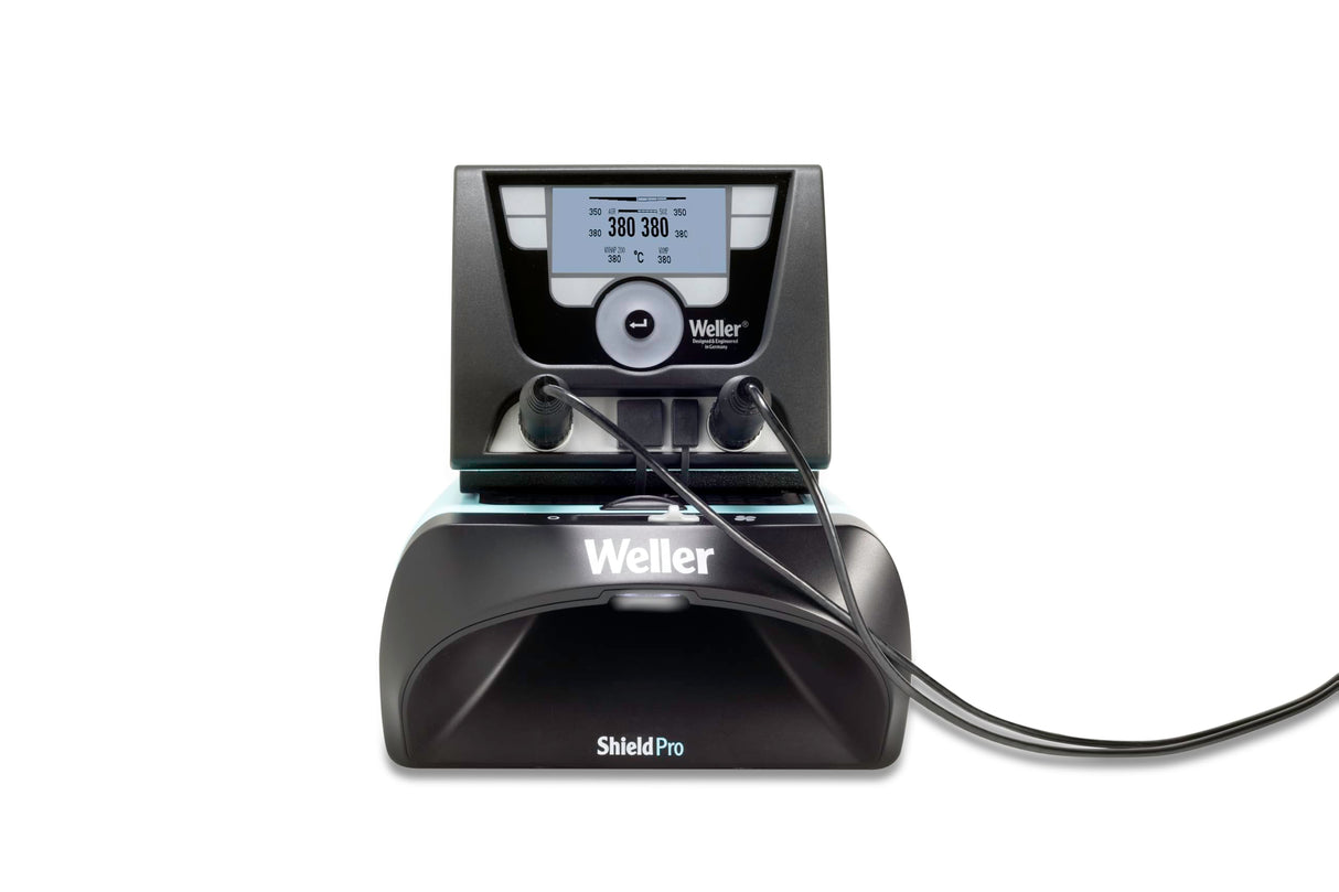 Weller FT91019299 ZeroSmog ShieldPro Aspirador De Humo: Filtración Eficaz De Partículas Y Gas, Eliminación De Olores Para Una Estación De Trabajo Única