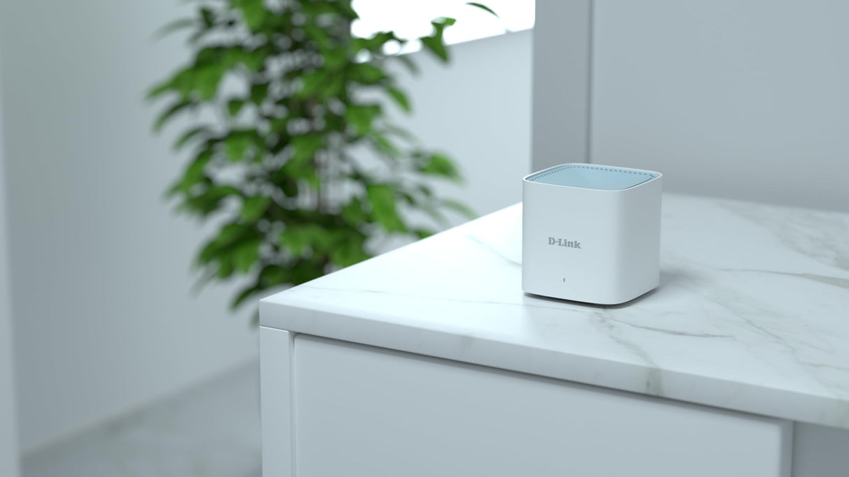 D-Link M15-3 Eagle Pro AI AX1500, Pack 3 Extensores WiFi 6, 1500 Mbps, Mesh Inteligente, Optimizador tráfico, Roaming, Puertos Gigabit, Modos Router o Extensores, WPA3, Control Voz Alexa/Google