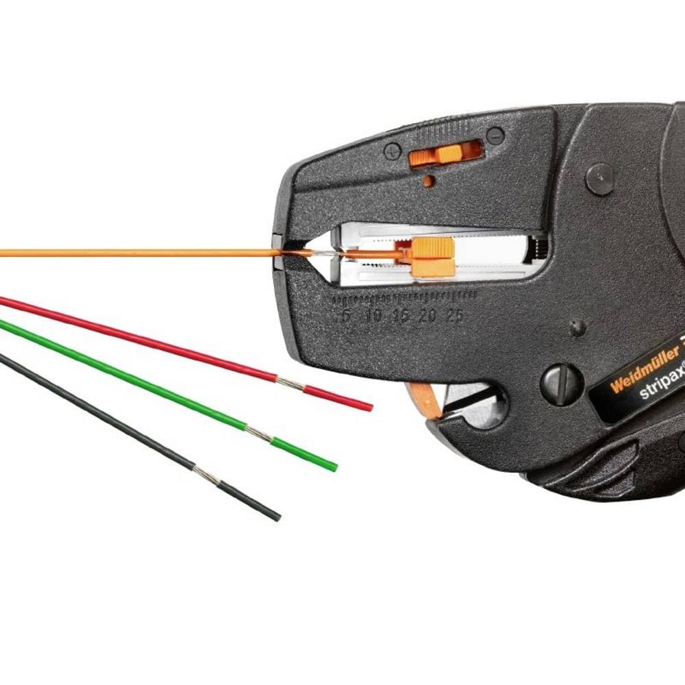 Weidmüller 7654890005 - Alicates pelacables, color negro y naranja