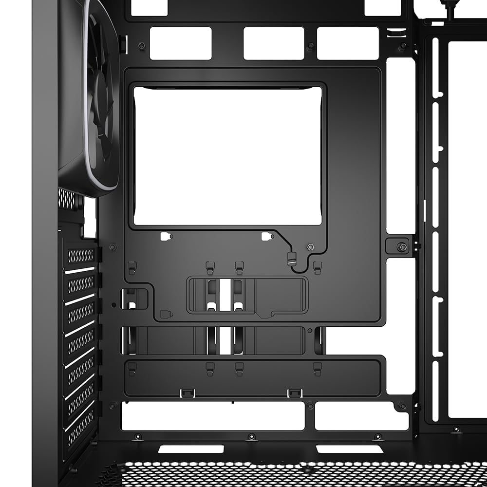 Sharkoon AK5M RGB Black, ATX - Carcasa para PC