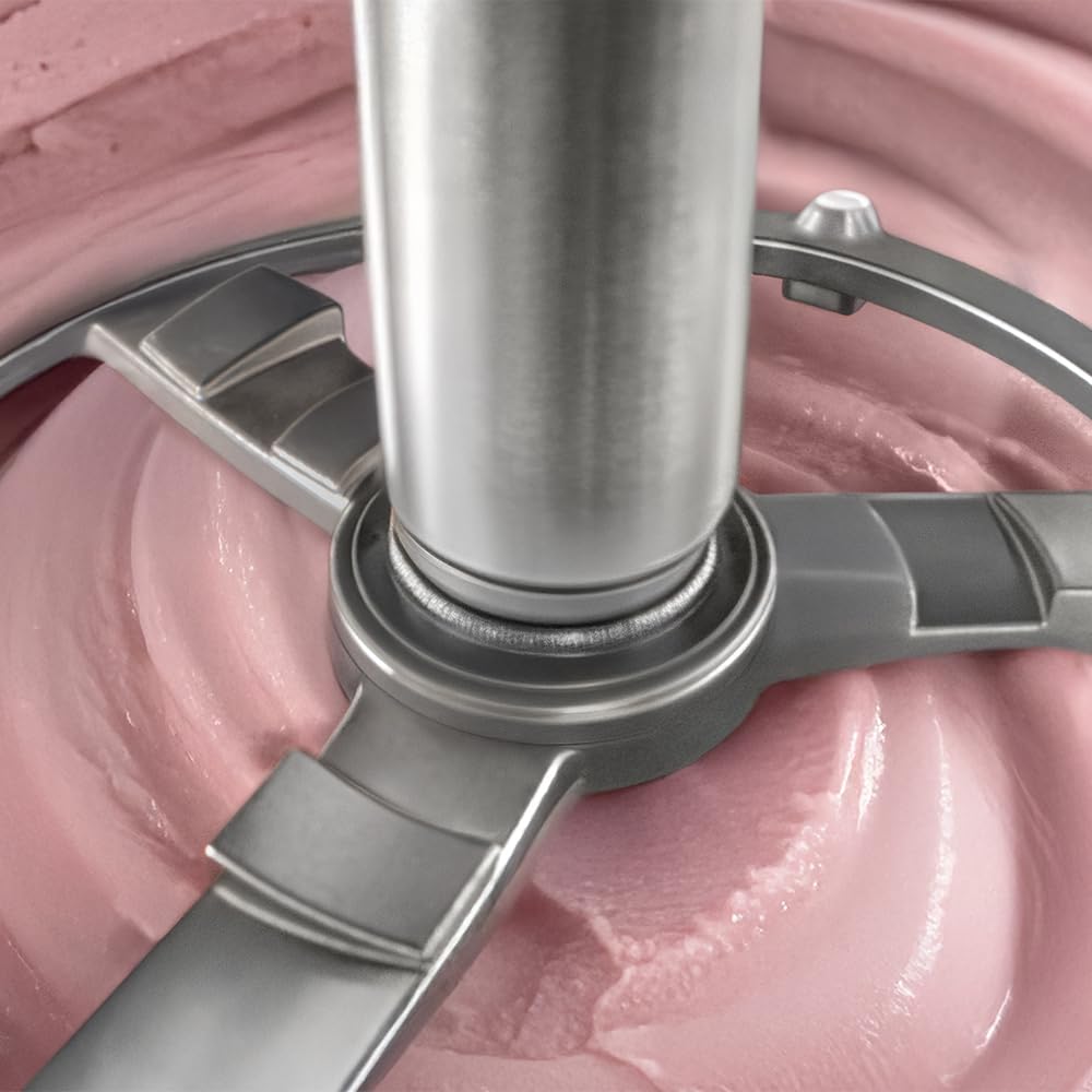 Cecotec Heladera Multifunción Capacidad 2,1L, 3 Tarrinas, Gelatec 2100. 500W, 11 Programas de Helado y Bebidas Granizadas, Tecnología CreamOn y Re-spin, Pantalla Táctil, Incluye Recetario Digital
