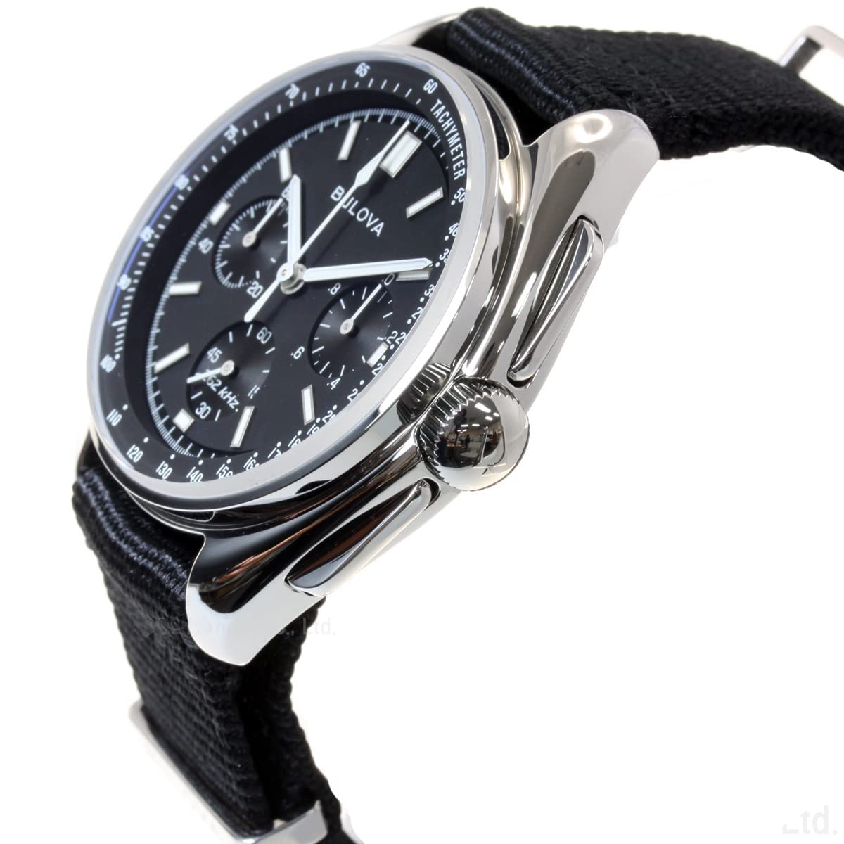 Bulova Reloj Cronógrafo para Hombres de Cuarzo con Correa en Nylon 96A225