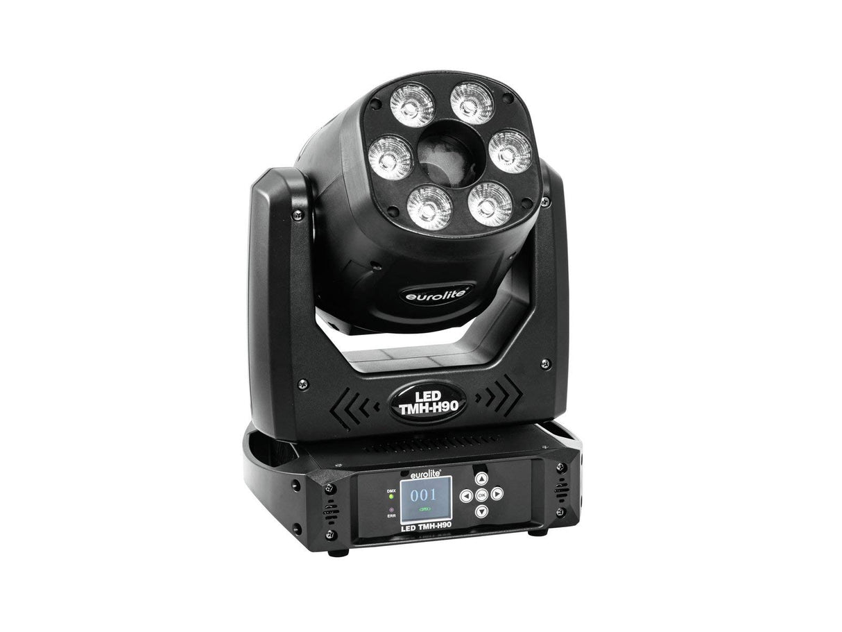 EUROLITE LED TMH-H90 Hybrid Moving-Head Spot/Wash COB (51786077) marca Eurolite