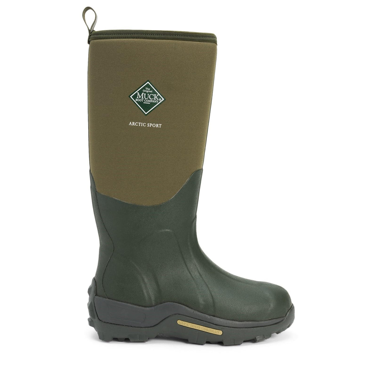 Muck Boots Arctic Sport Tall Botas de trabajo adultos unisex, Verde (Moss 333A), 44/45 EU (10 UK)